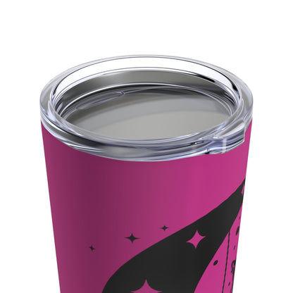 Crystal Moon Cat Tumbler 20oz - Deeg Family Design