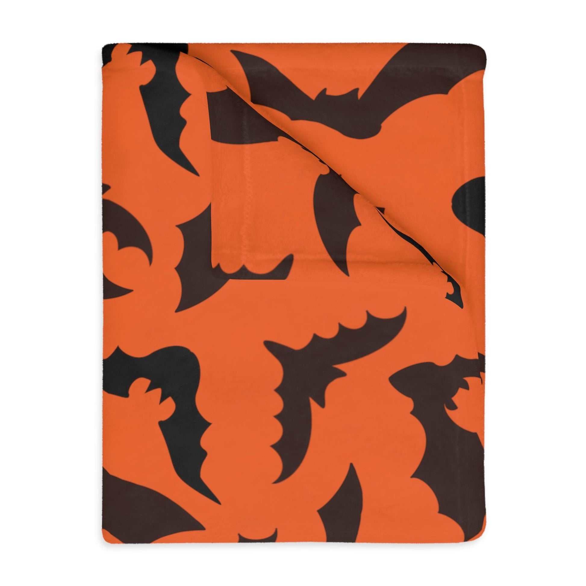 Batty Velveteen Minky Blanket - Deeg Family Design