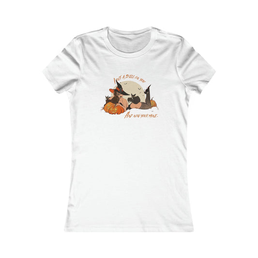 Pin Up I Put A Spell On You Women's Tee - Deeg Family Design