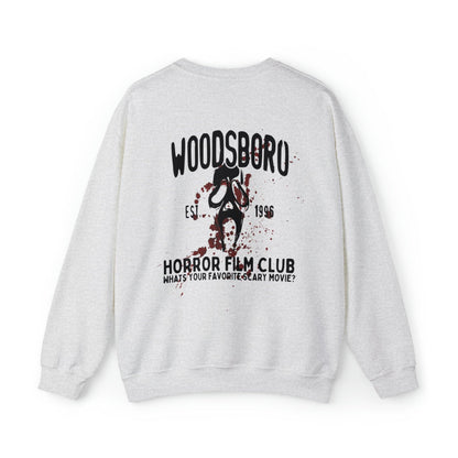 Woodsboro Film Club Adult Sweatshirt - Deeg Family Design