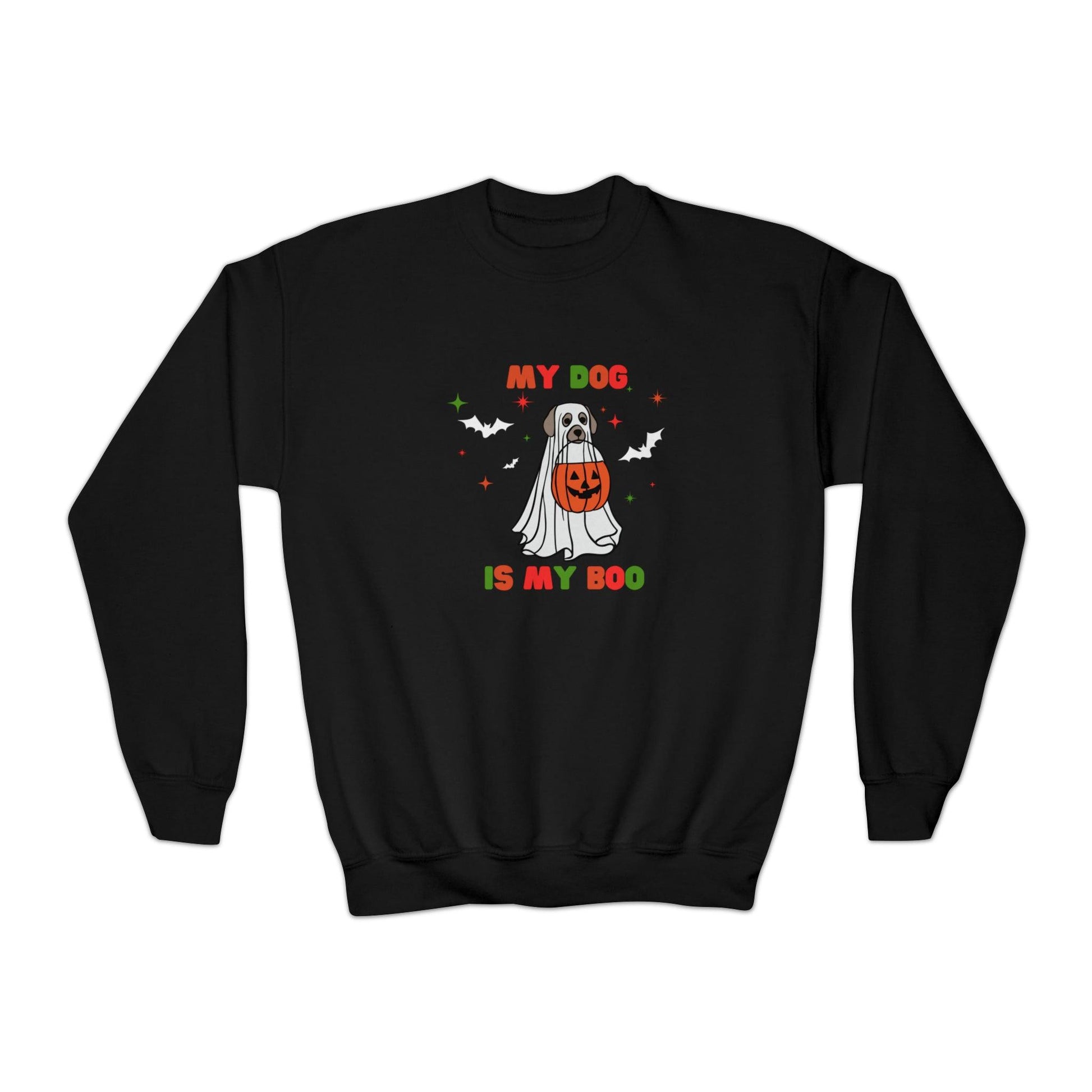 My Dog is My Boo Youth Sweatshirt - Deeg Family Design