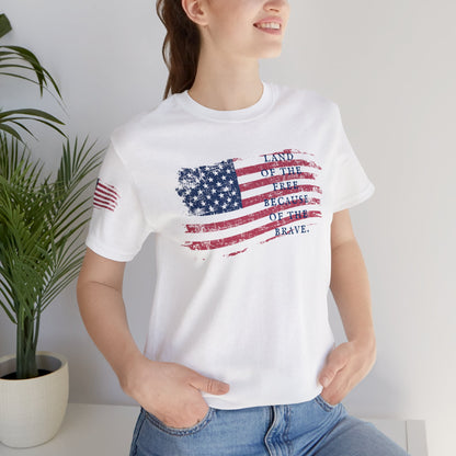 American Flag Adult Tee