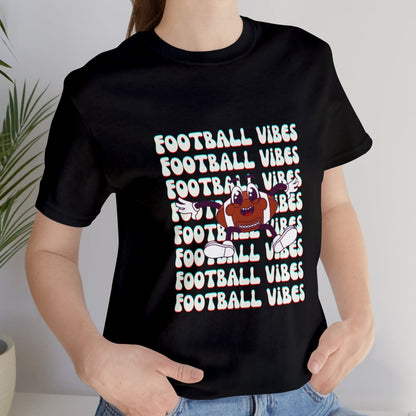 Football Vibes Adult Tee