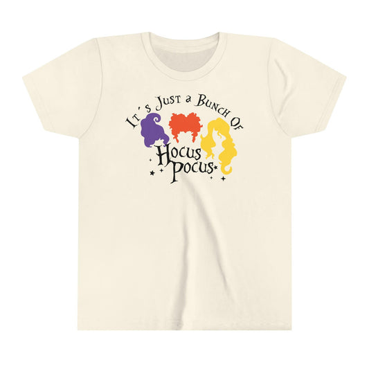 Just A Bunch Of Hocus Pocus Youth Tee - Deeg Family Design