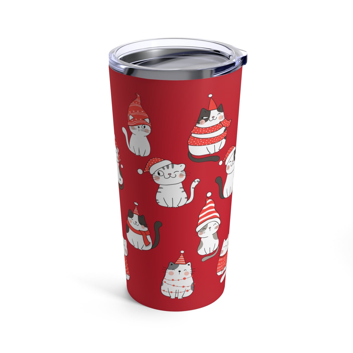 Christmas Cat Tumbler 20oz