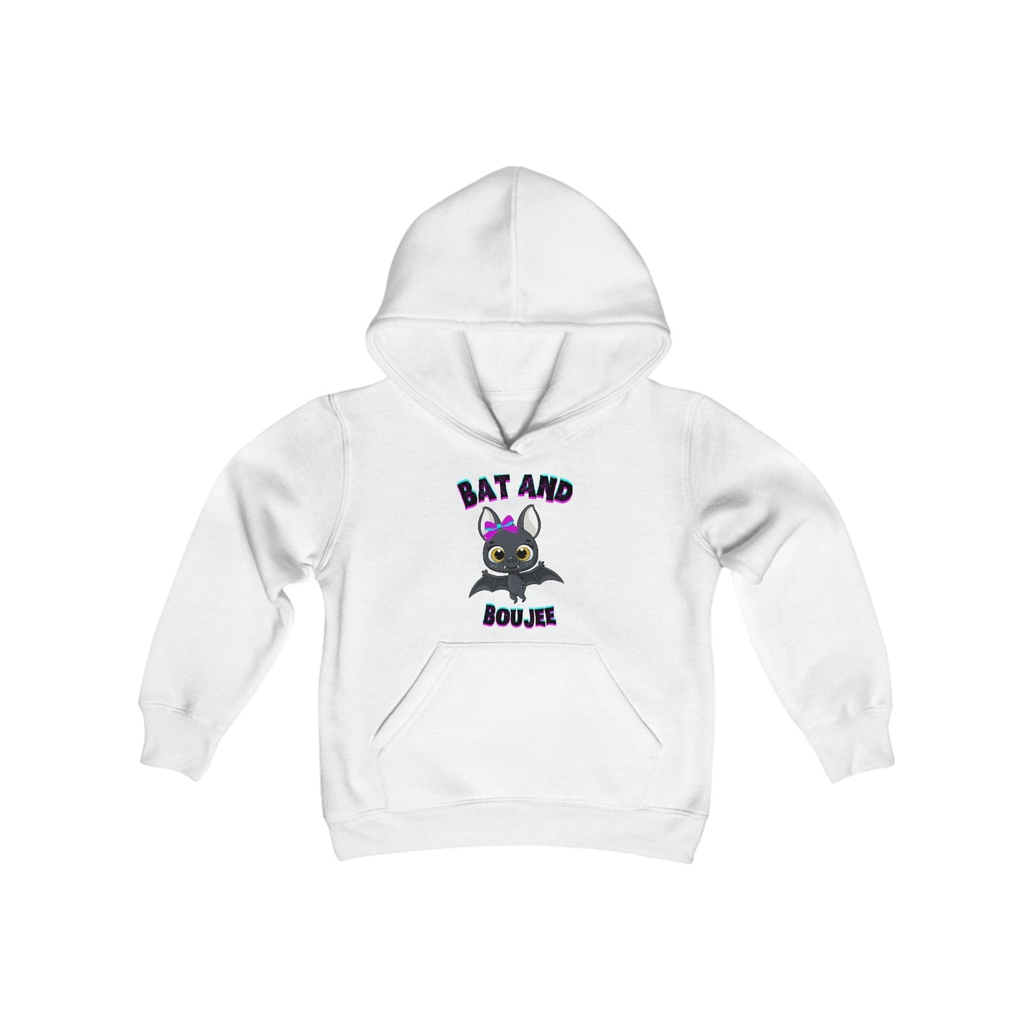 Bat And Boujee Youth Hoodie - Deeg Family Design