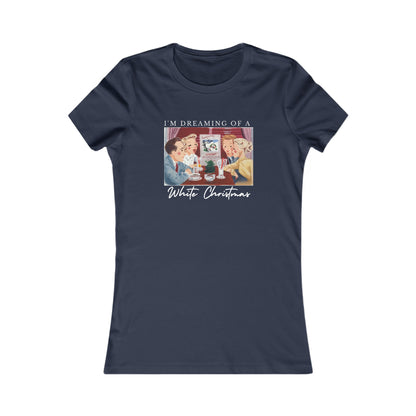 Vintage White Christmas Women's Tee