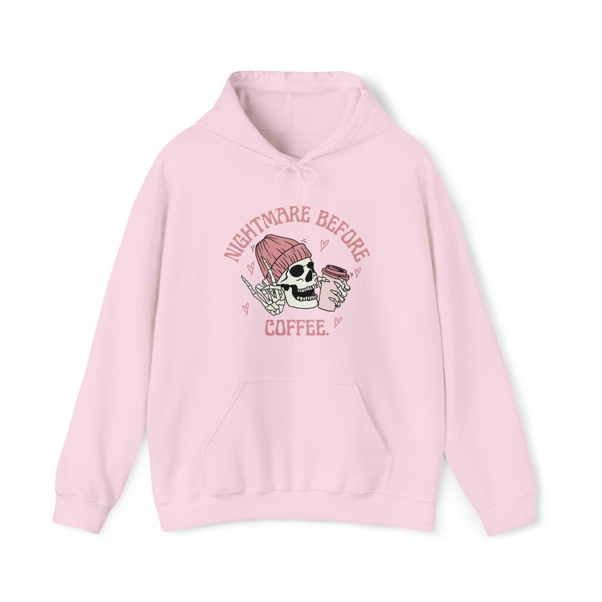 Nightmare Before Coffee Adult Hoodie - Deeg Family Design