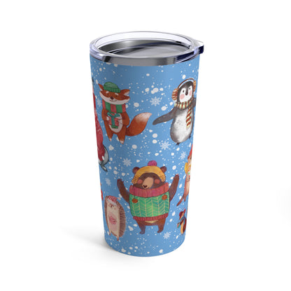 Winter Animal Tumbler 20oz