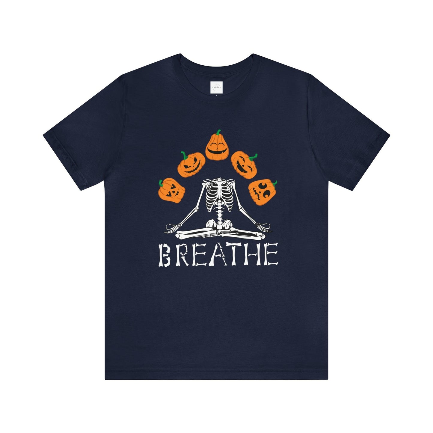 Breathe skeleton Adult Tee - Deeg Family Design