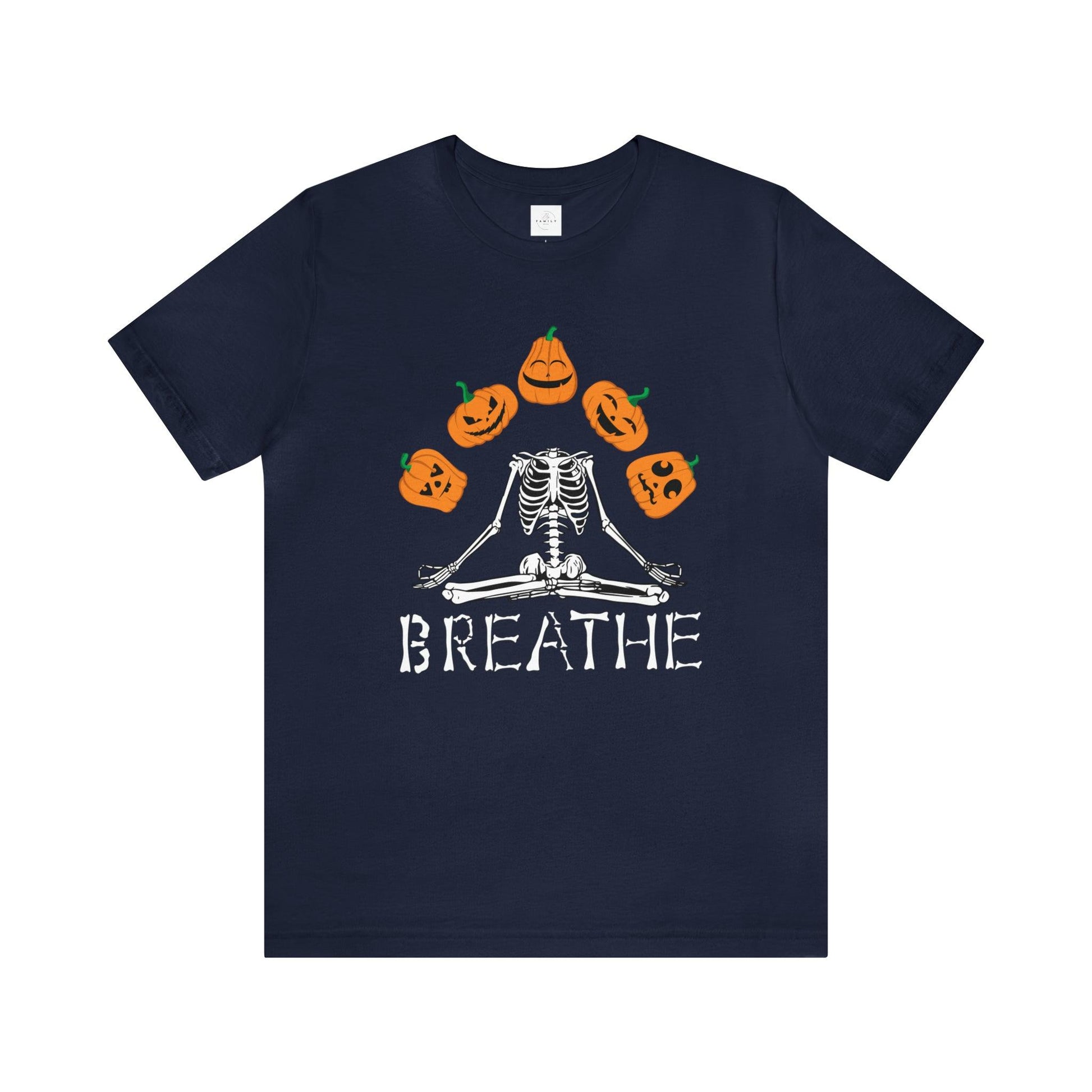 Breathe skeleton Adult Tee - Deeg Family Design