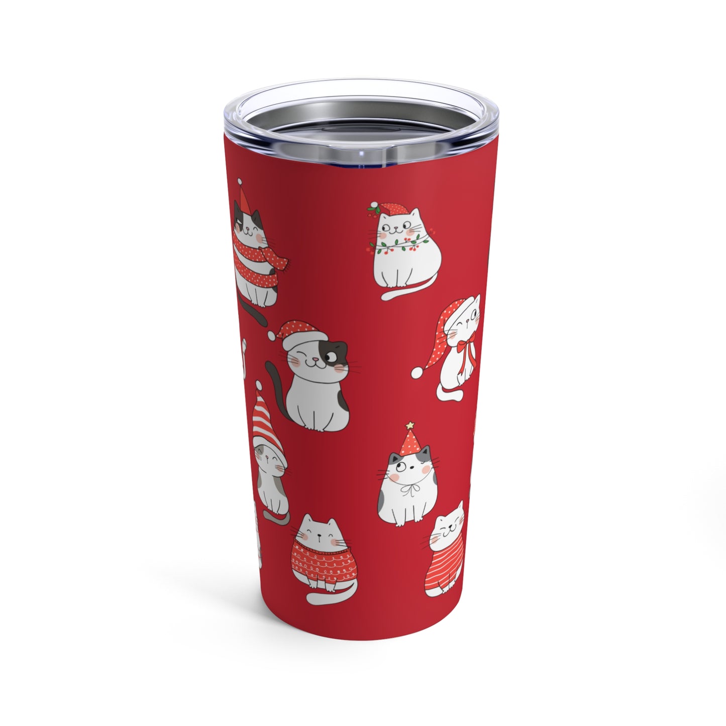 Christmas Cat Tumbler 20oz