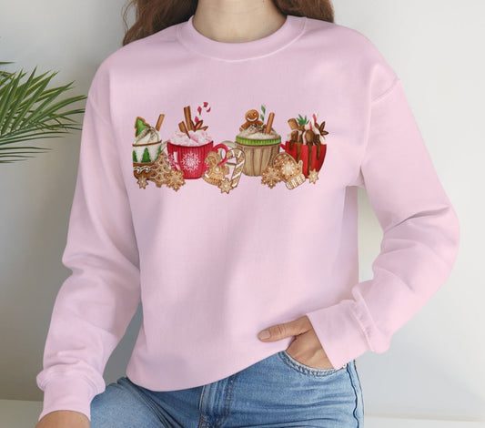 Christmas Coffee Adult Sweatshirt