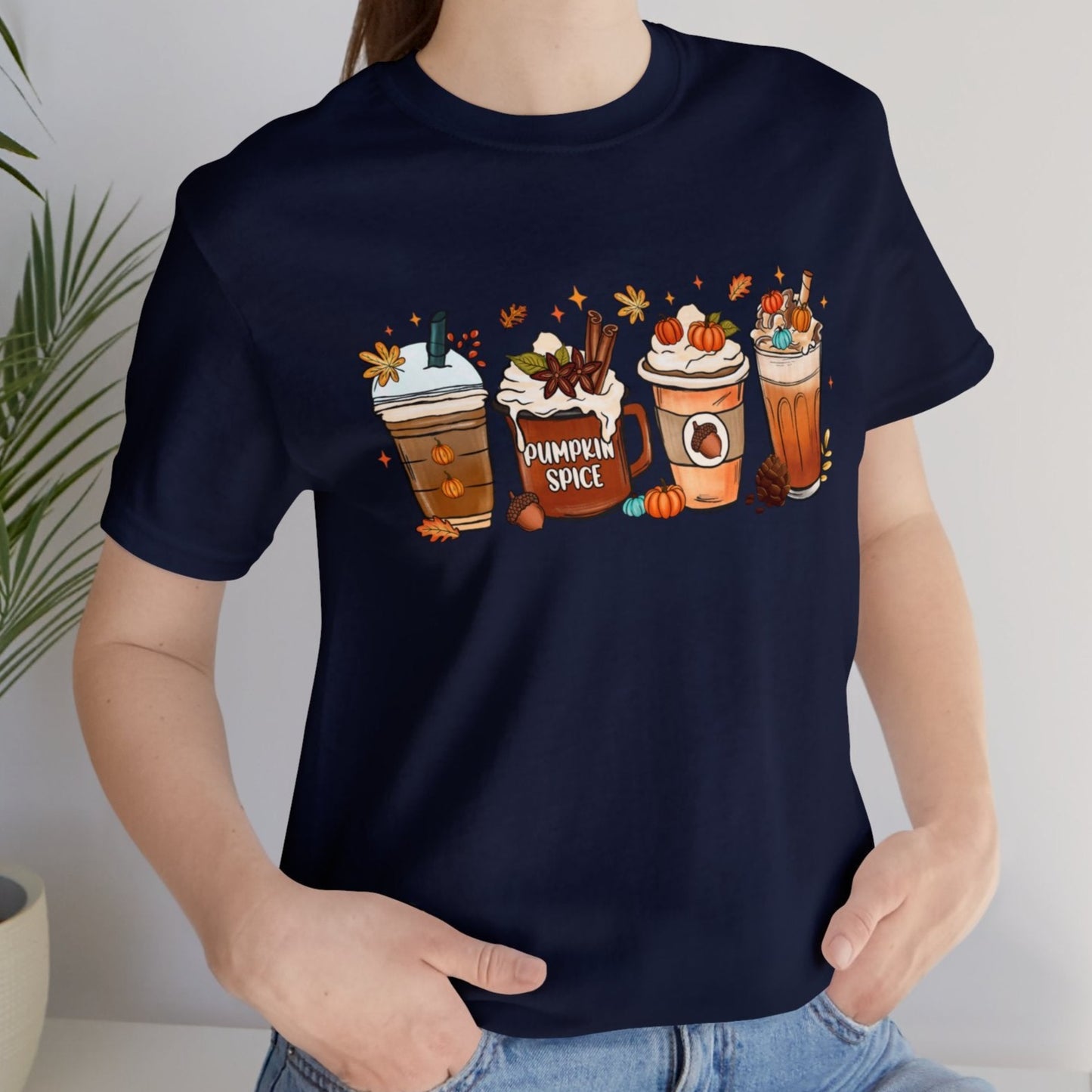 Fall Coffee Adult Tee