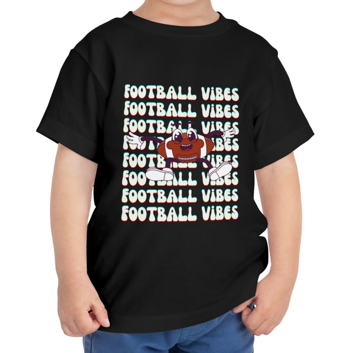 Football Vibes Toddler Tee