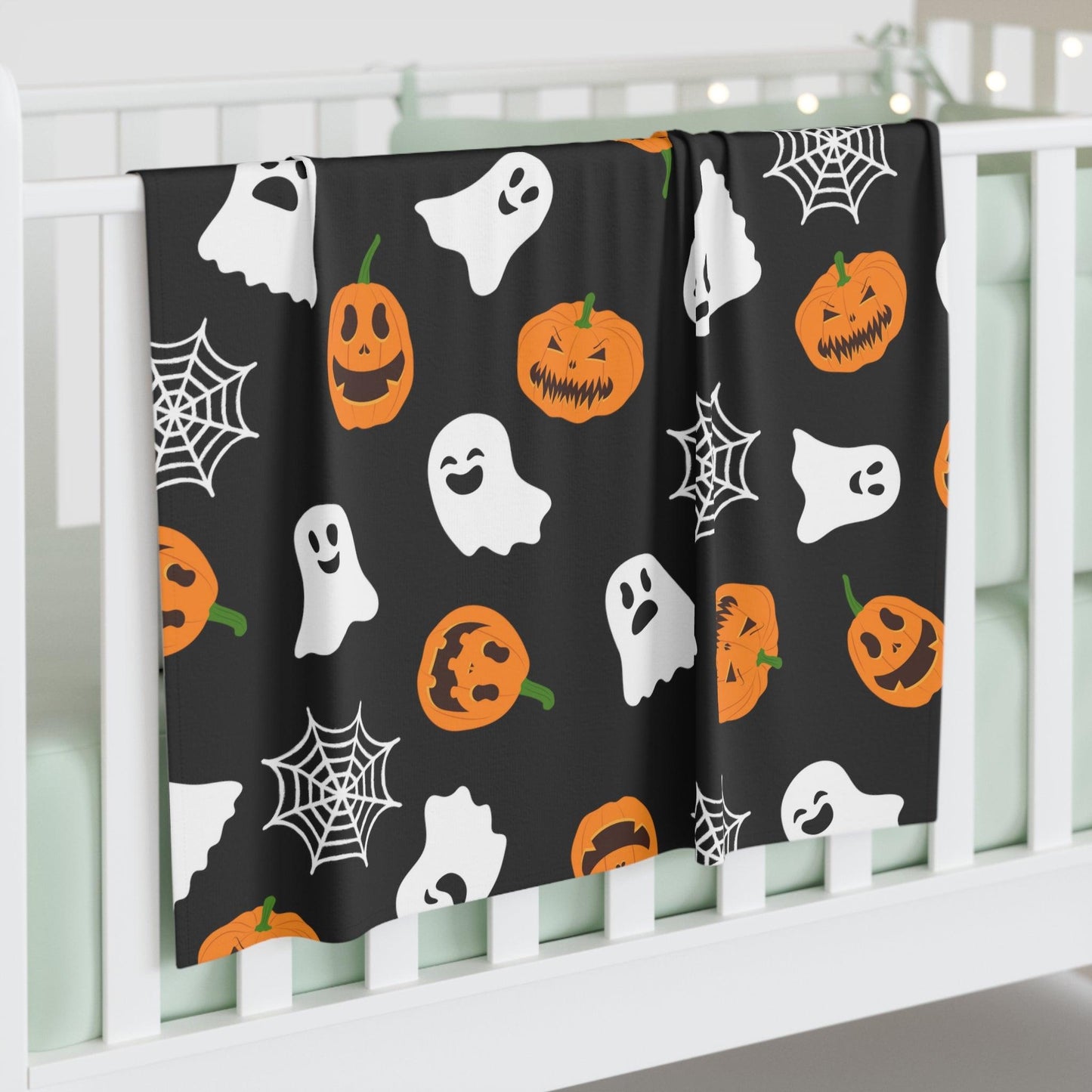 Cute Halloween Baby Swaddle Blanket - Deeg Family Design