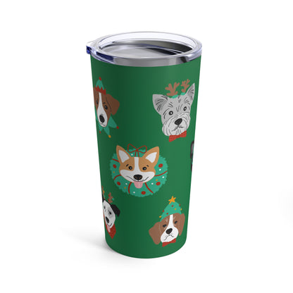 Christmas Dog Tumbler 20oz