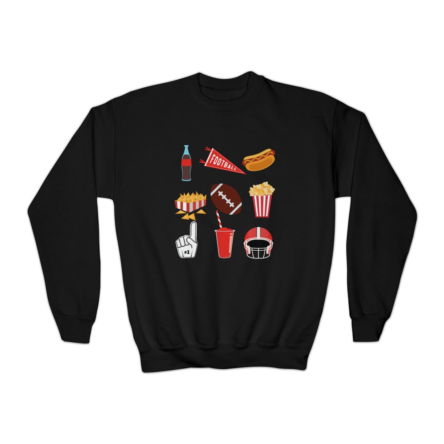 Football Fan Youth Sweatshirt