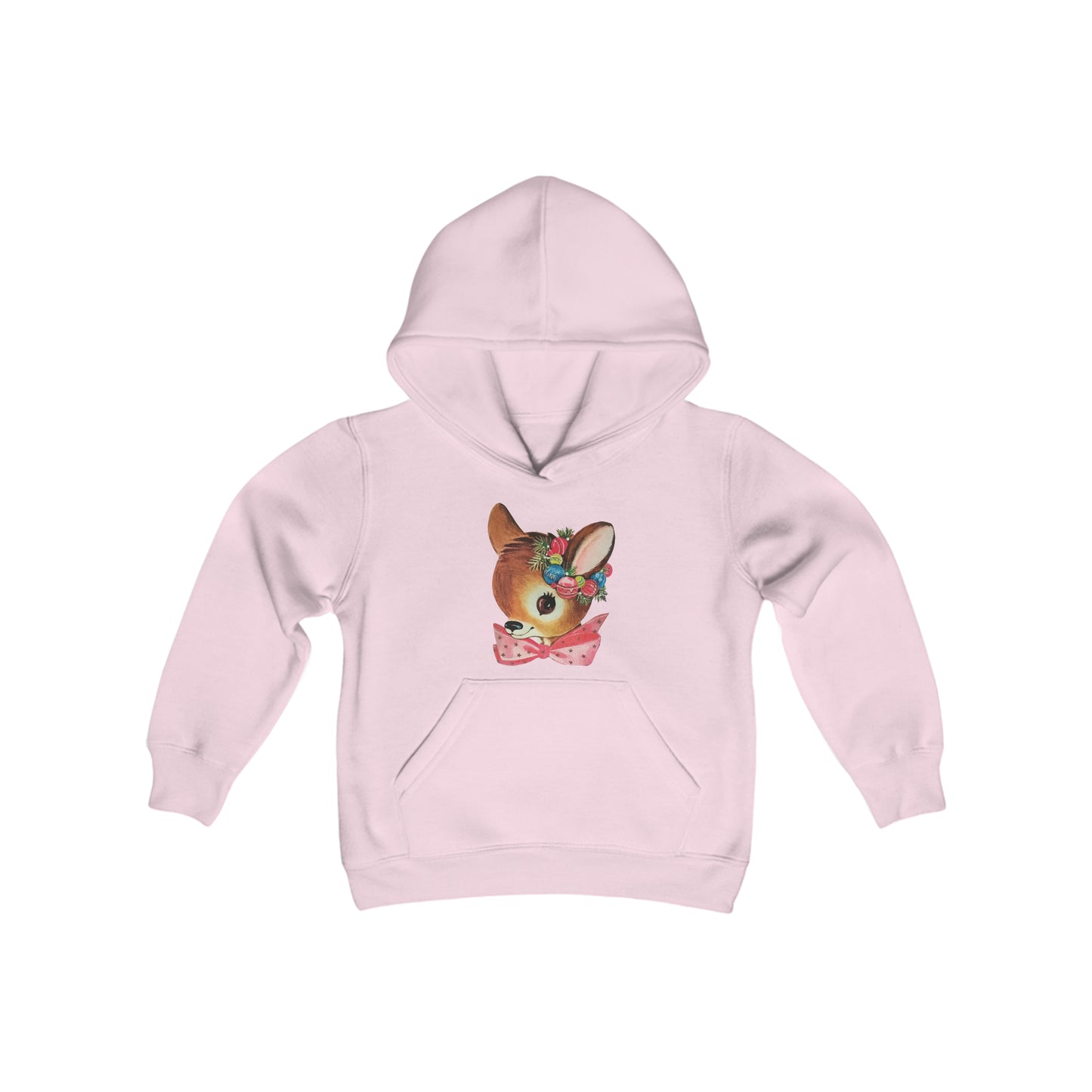 Vintage Baby Deer Youth Hoodie