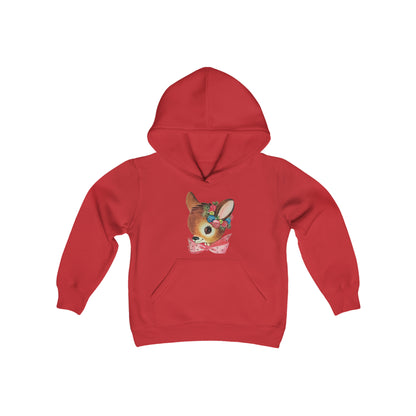 Vintage Baby Deer Youth Hoodie