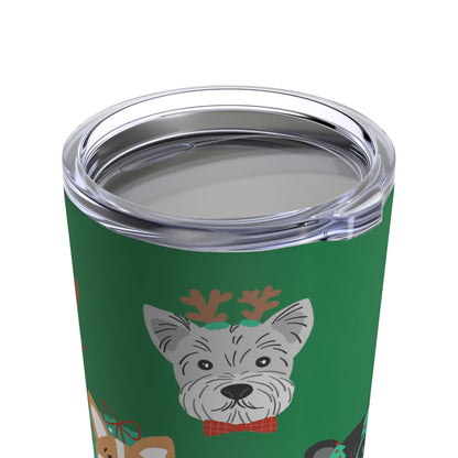 Christmas Dog Tumbler 20oz