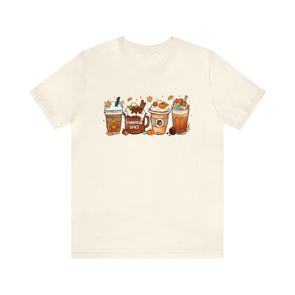 Fall Coffee Adult Tee