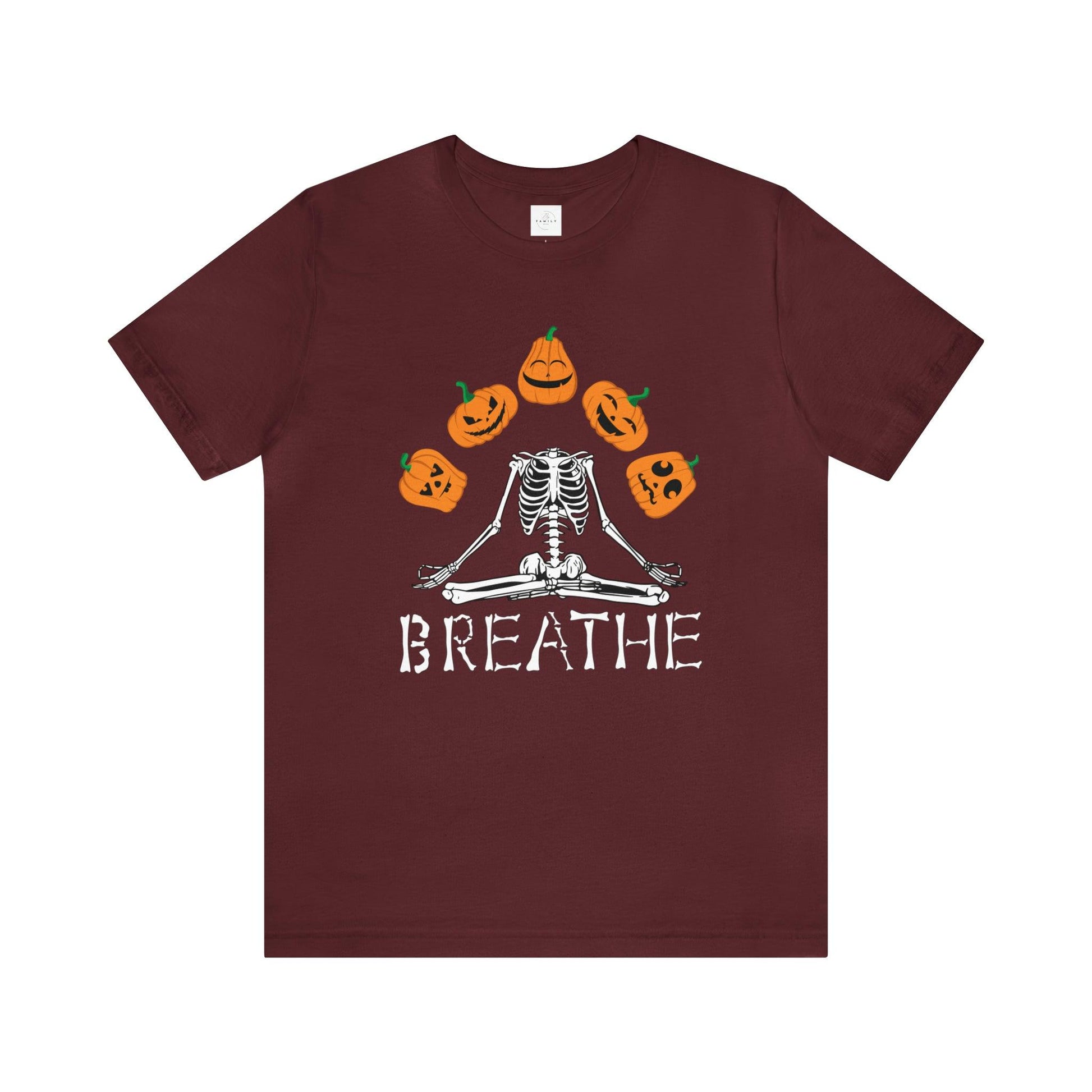 Breathe skeleton Adult Tee - Deeg Family Design