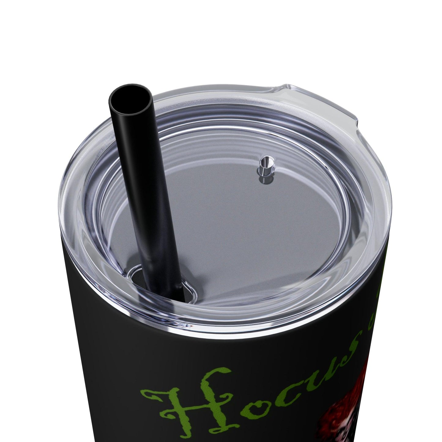 Hocus Pocus Skinny Tumbler with Straw, 20oz - Deeg Family Design