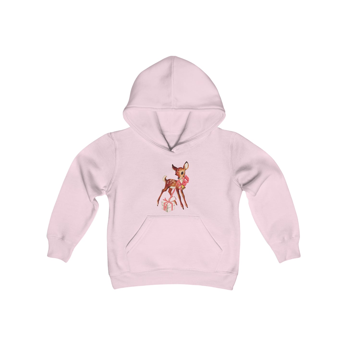 Vintage Deer Opening Package Youth Hoodie