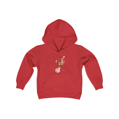 Vintage Deer Opening Package Youth Hoodie