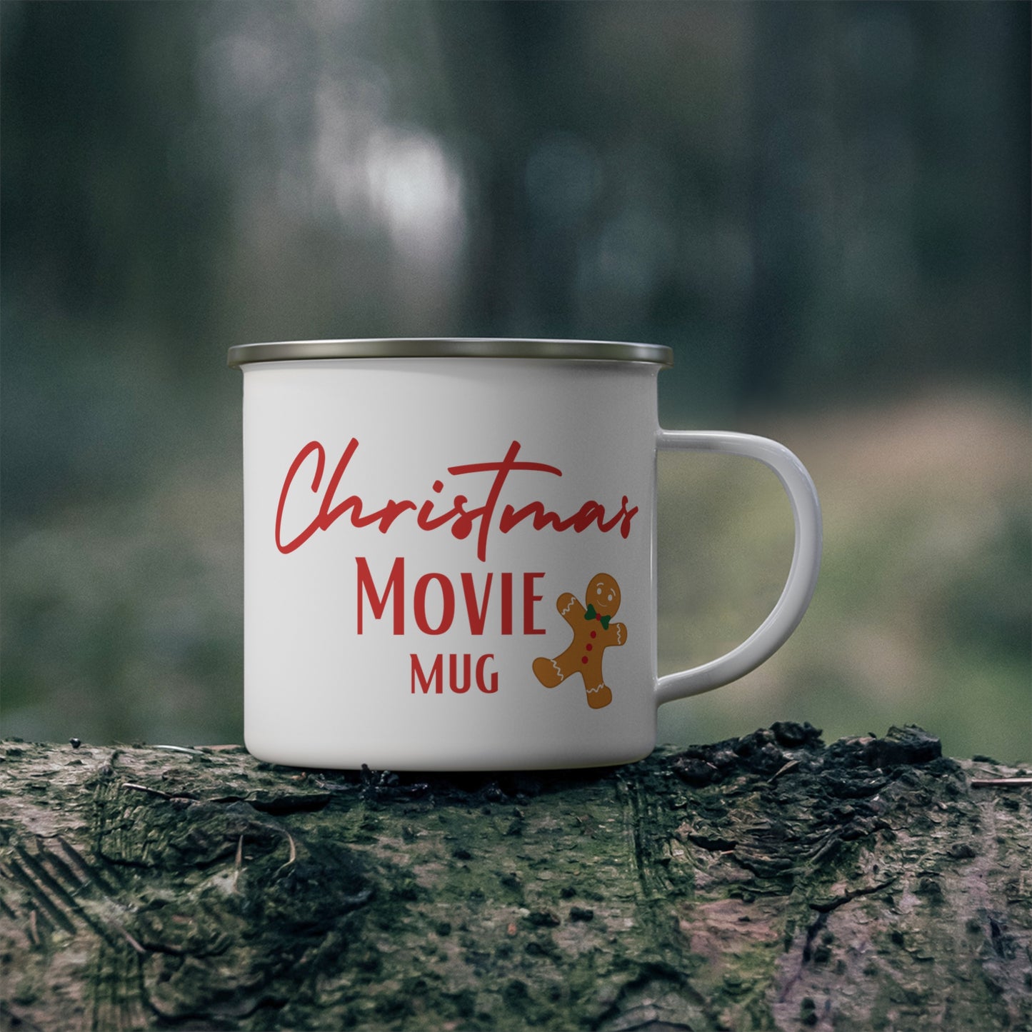 Christmas Movie Enamel Camping Mug