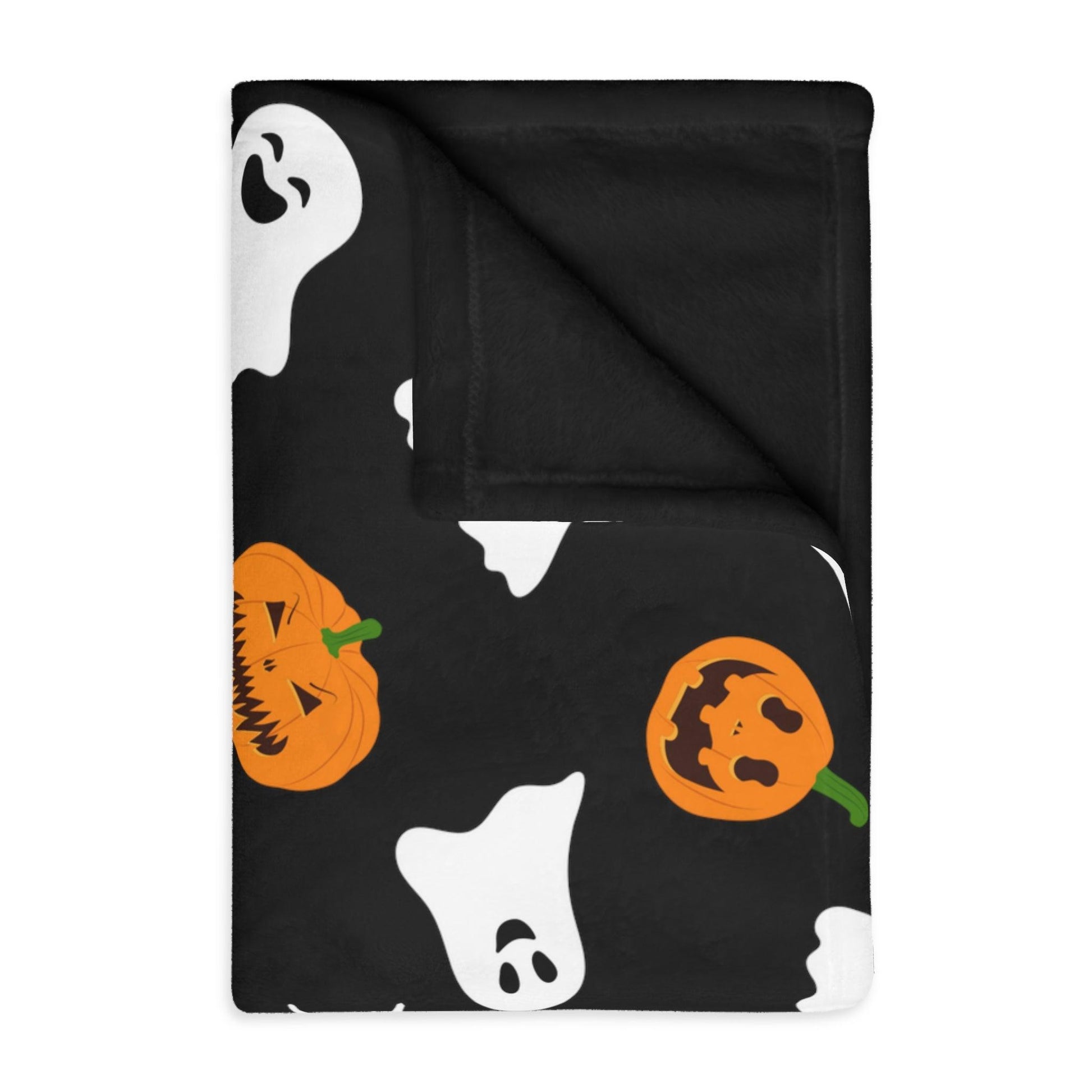 Cute Halloween Velveteen Minky Blanket - Deeg Family Design