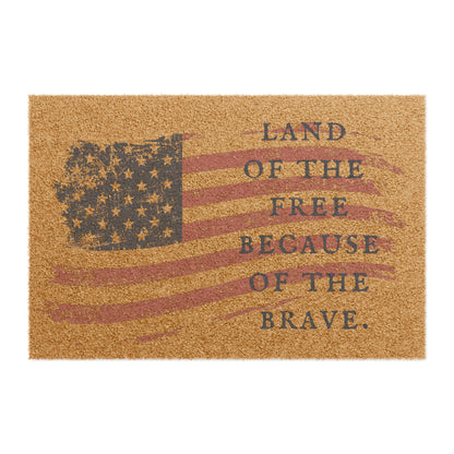 American Flag Doormat