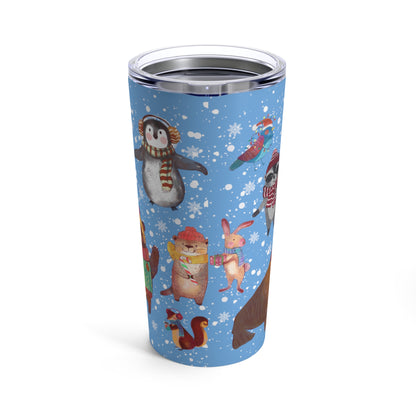 Winter Animal Tumbler 20oz