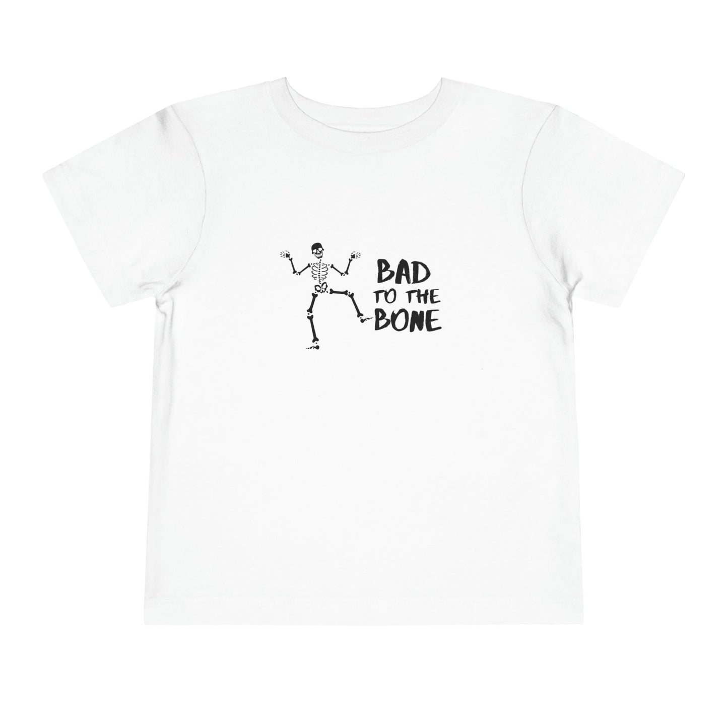 Bad to the Bone Toddler Tee - Deeg Family Design