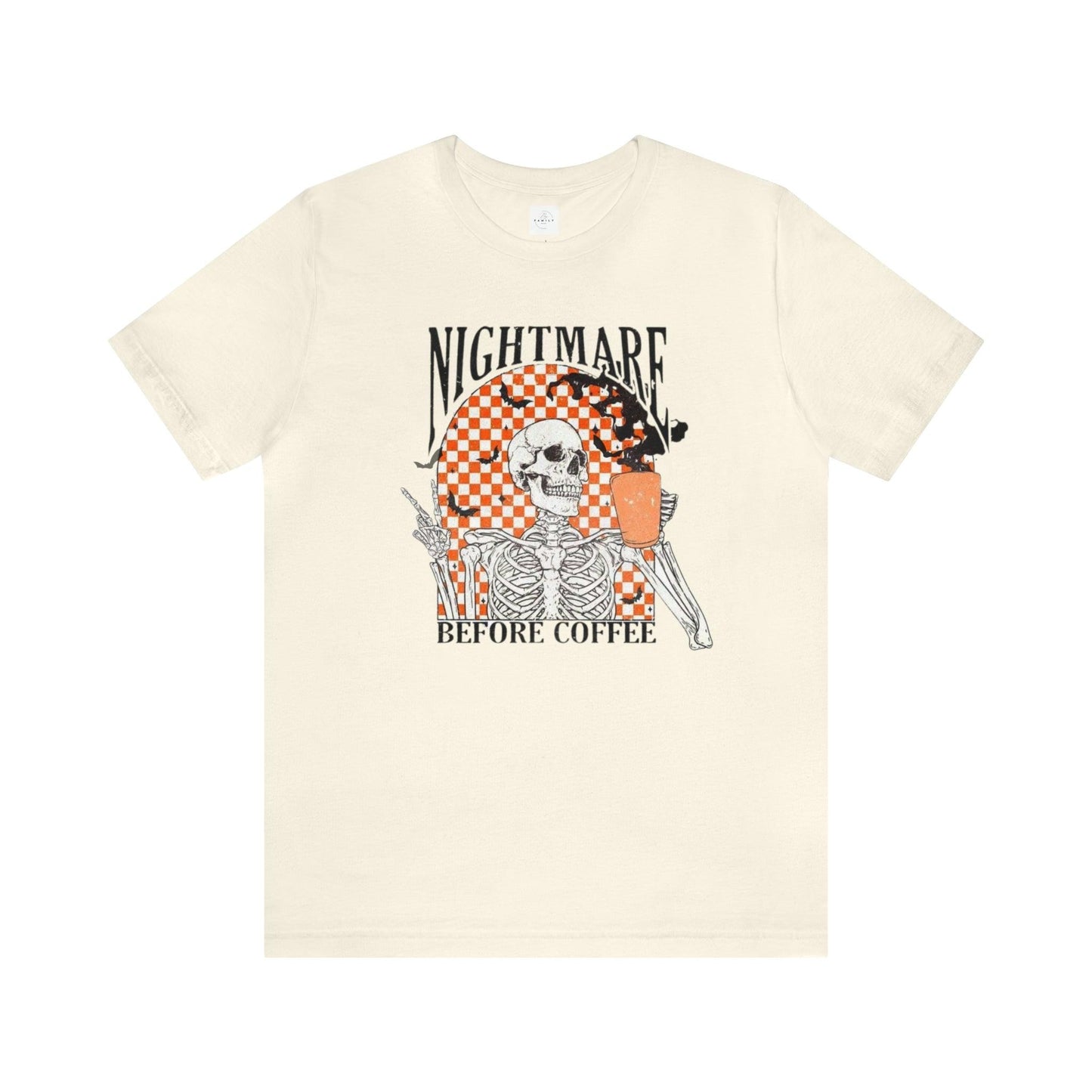 Nightmare Before Coffee Adult Tee - Deeg Family Design