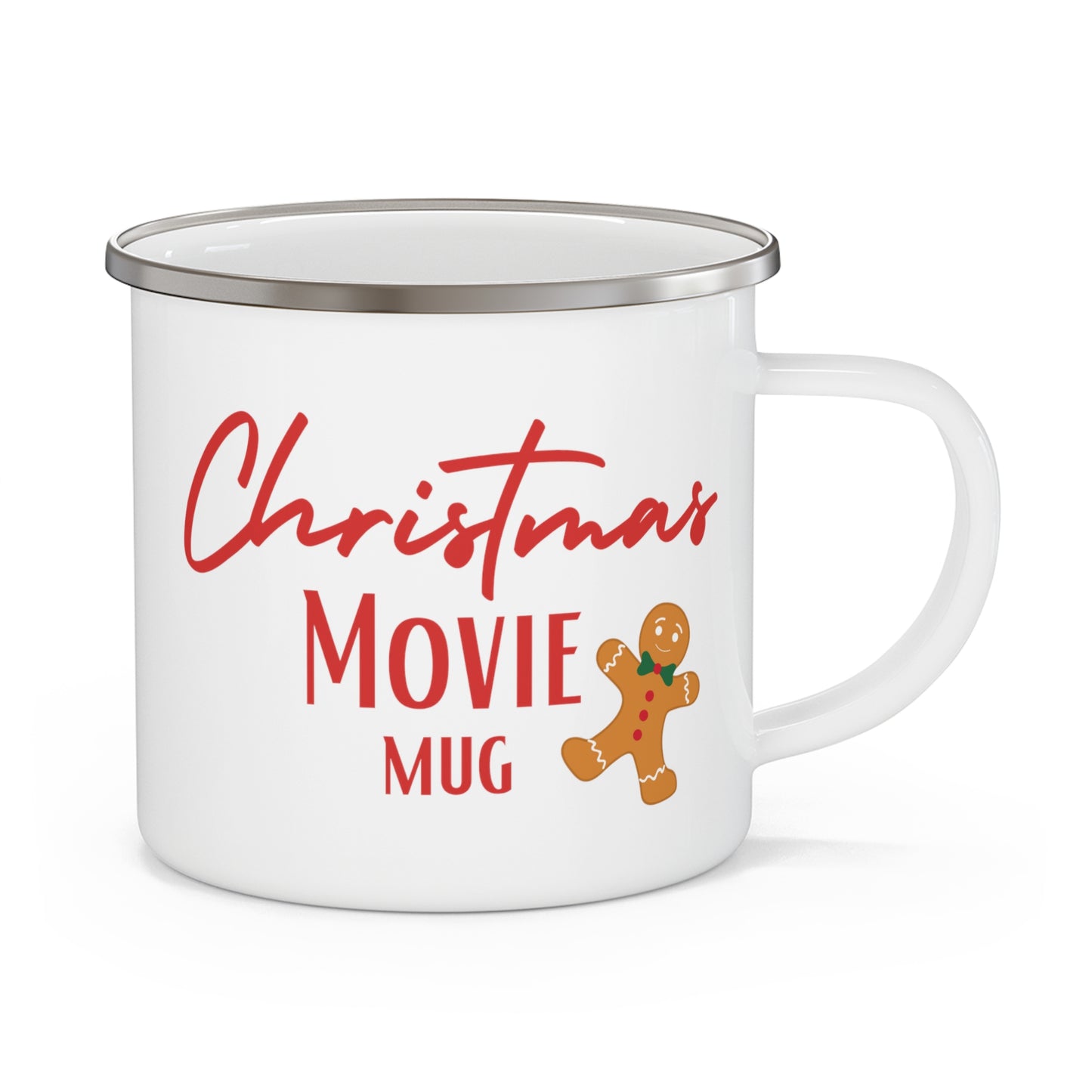 Christmas Movie Enamel Camping Mug