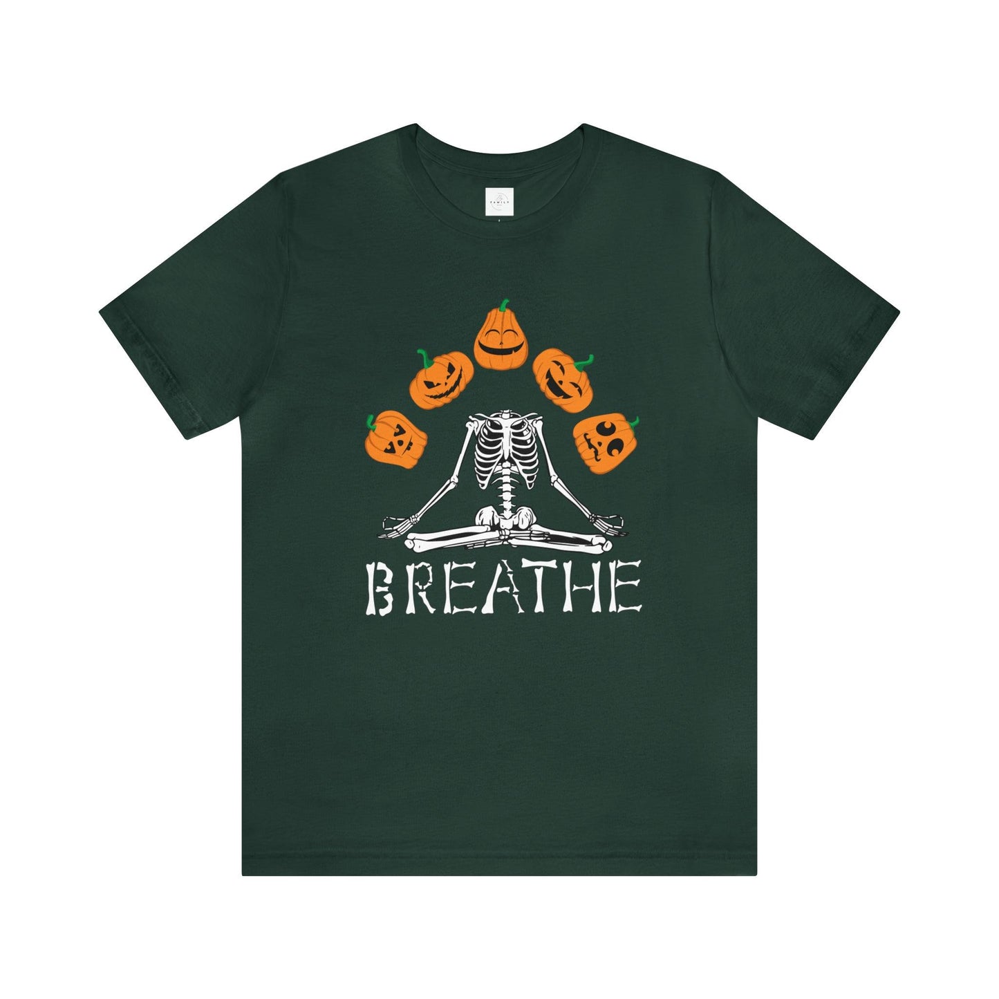 Breathe skeleton Adult Tee - Deeg Family Design