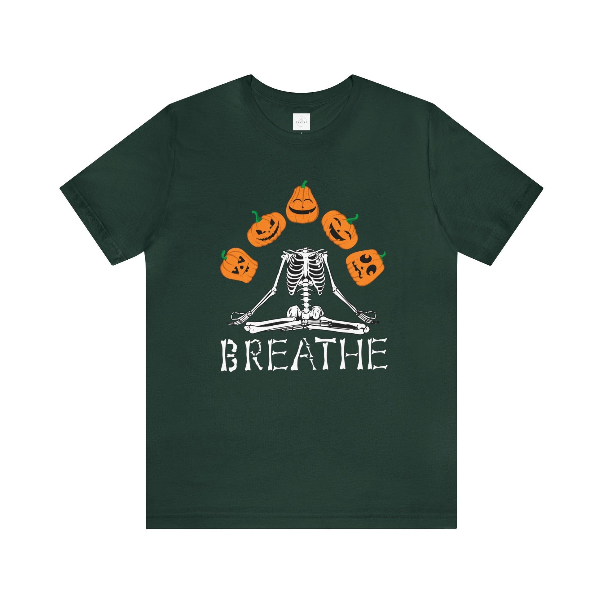 Breathe skeleton Adult Tee - Deeg Family Design