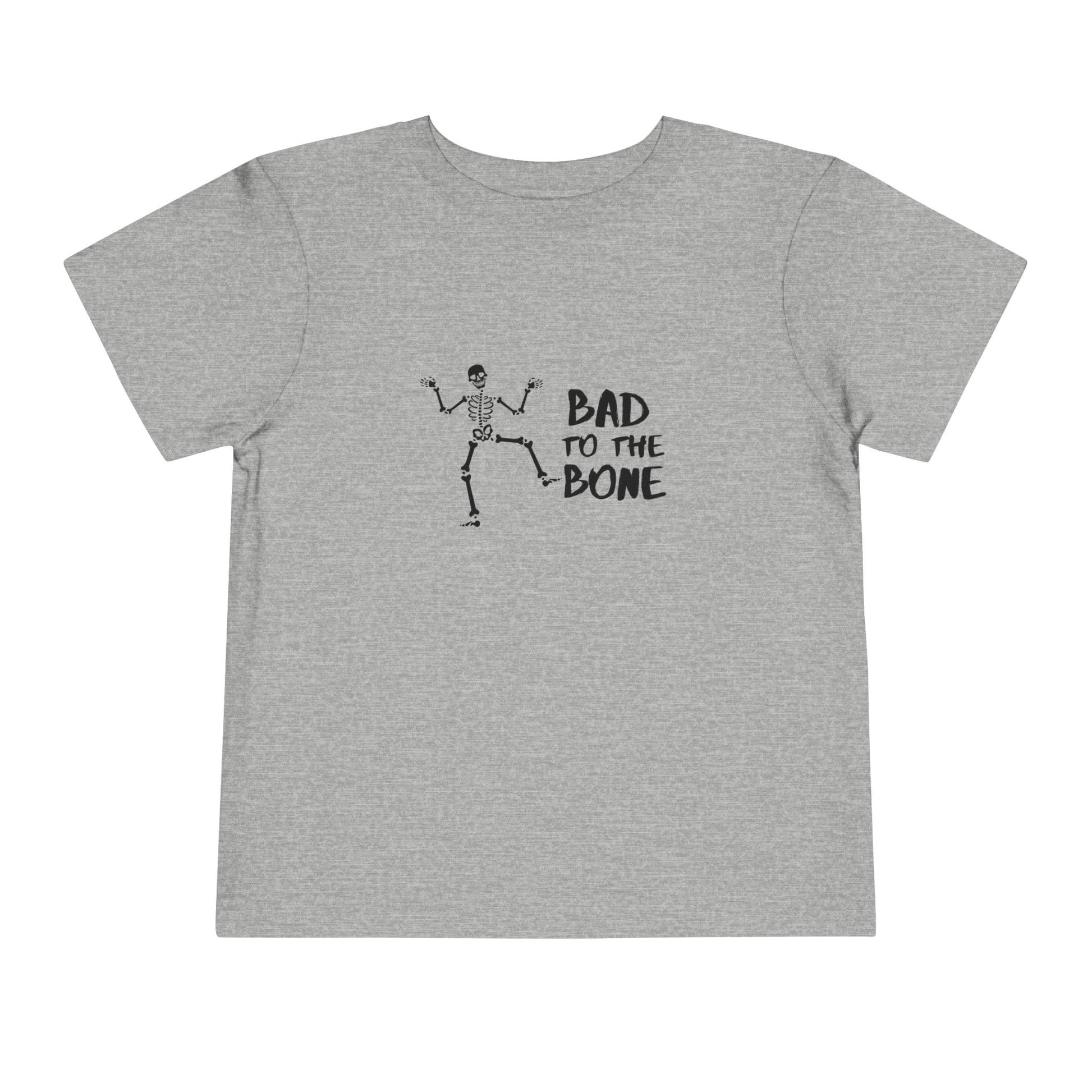 Bad to the Bone Toddler Tee - Deeg Family Design