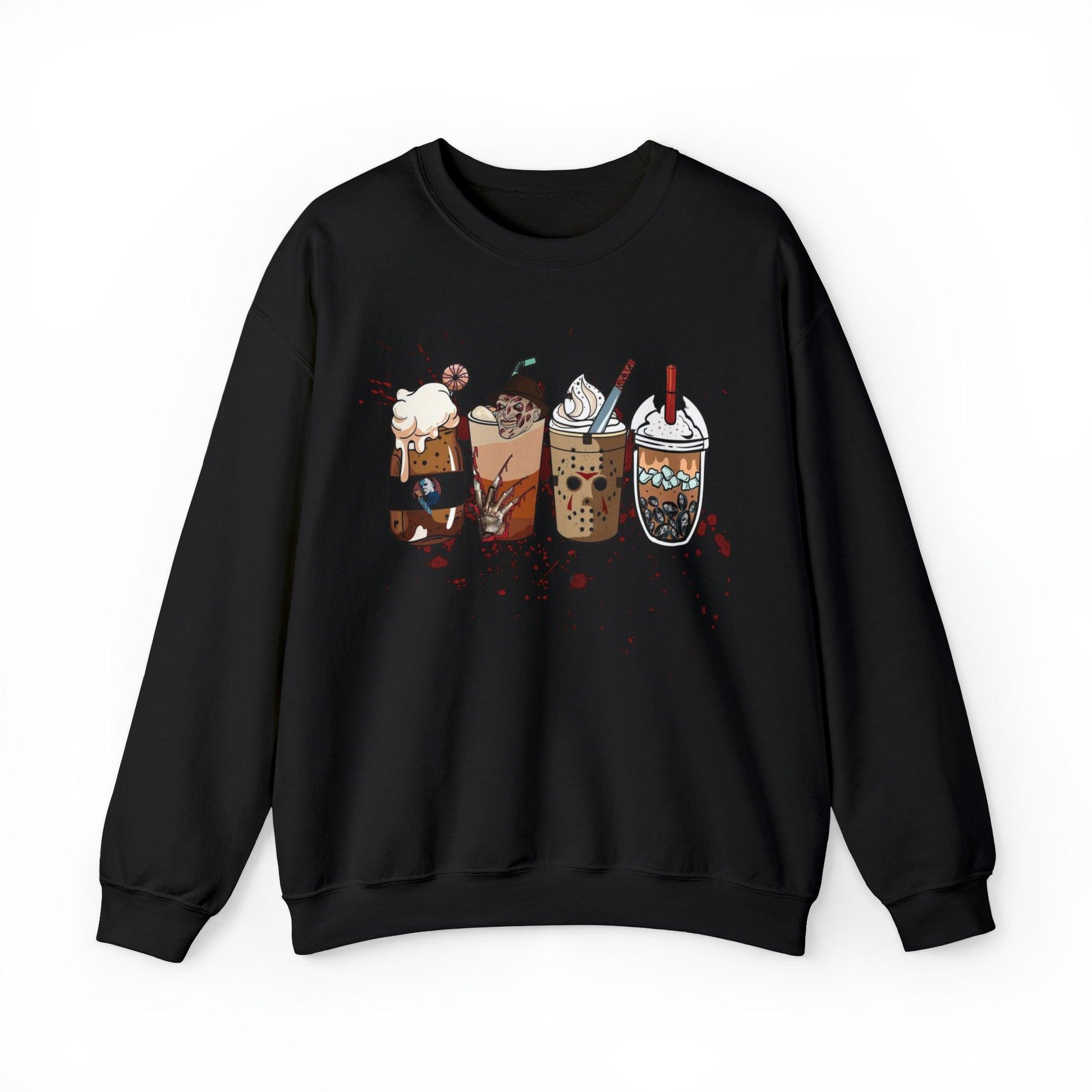 Horror Coffee Adult Sweatshirt - Deeg Family Design