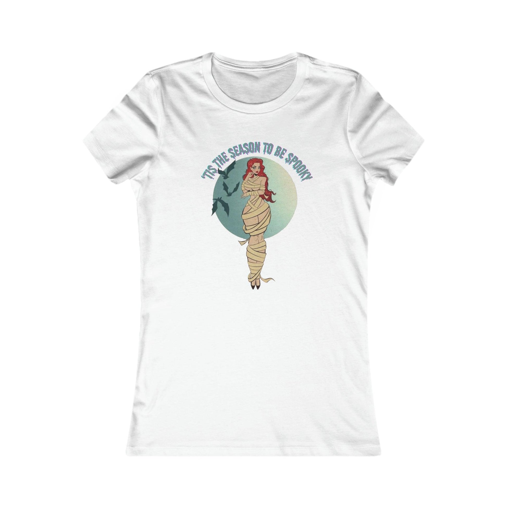 Pin Up Spooky Mummy Women's Tee - Deeg Family Design