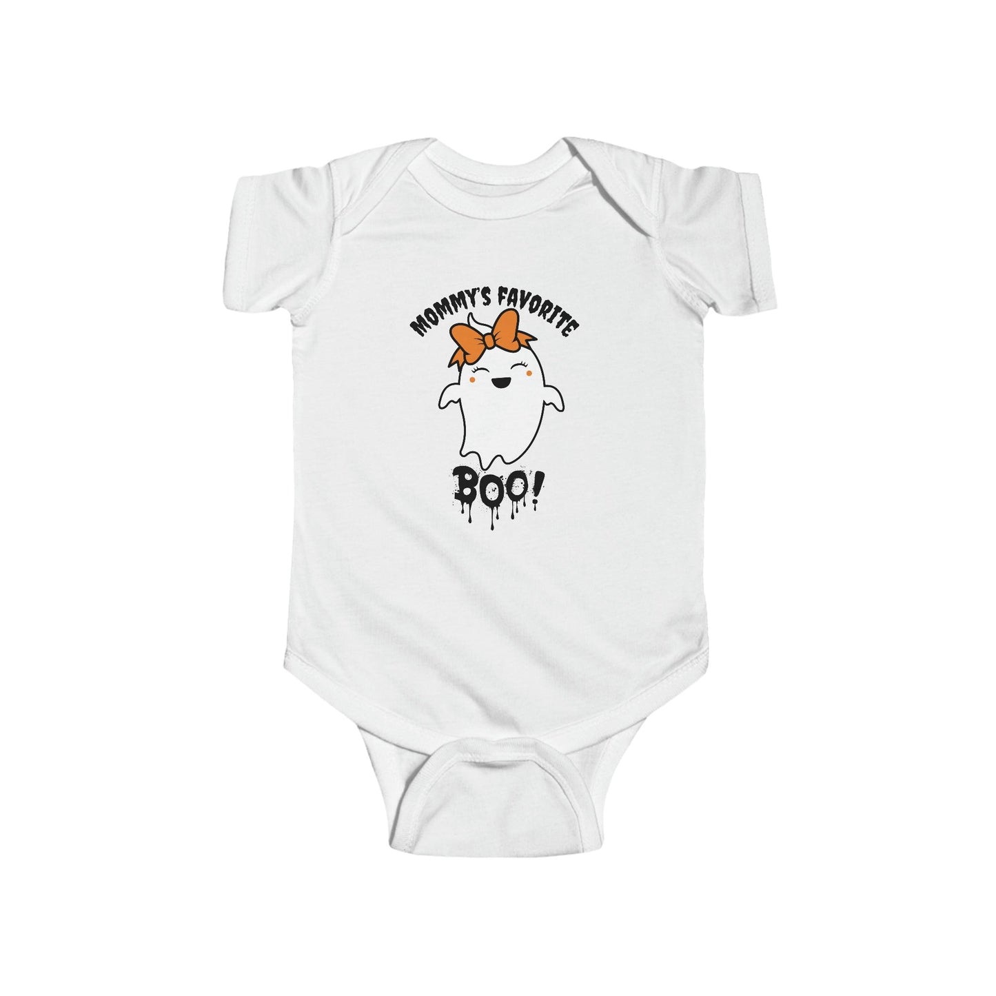 Mommy's Favorite Boo Infant Bodysuit - Deeg Family Design