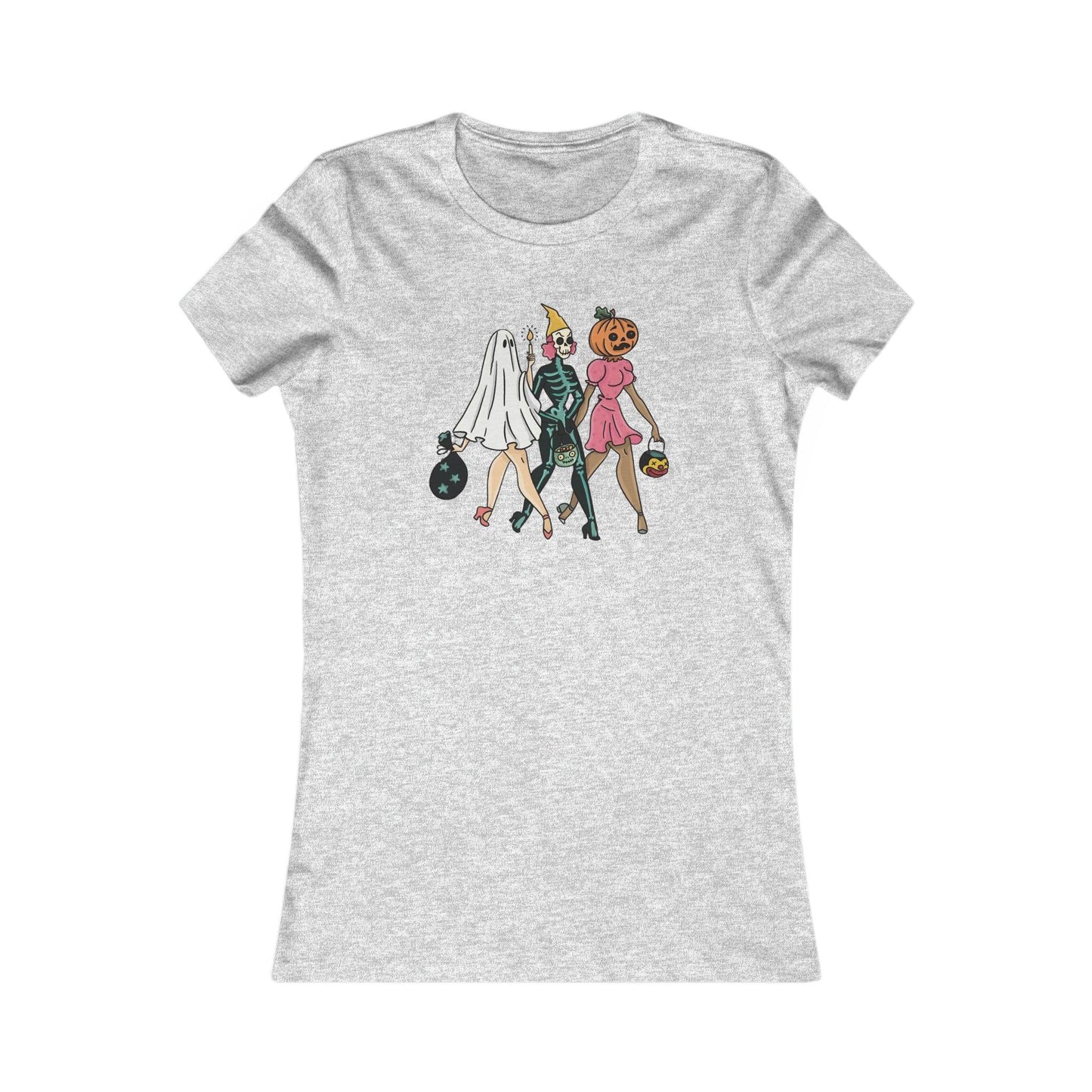 Pin Up Halloween Trio Women's Tee - Deeg Family Design