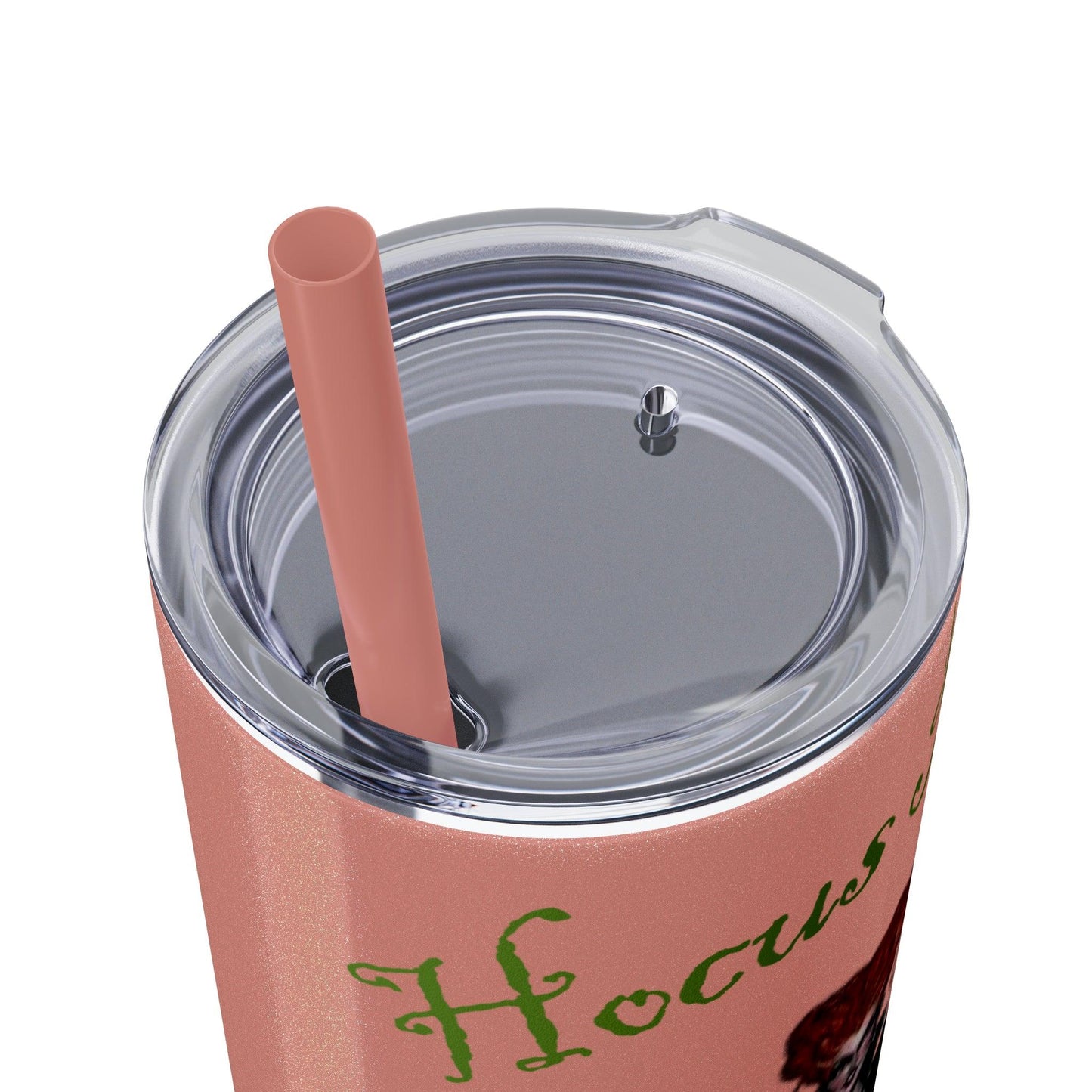 Hocus Pocus Skinny Tumbler with Straw, 20oz - Deeg Family Design