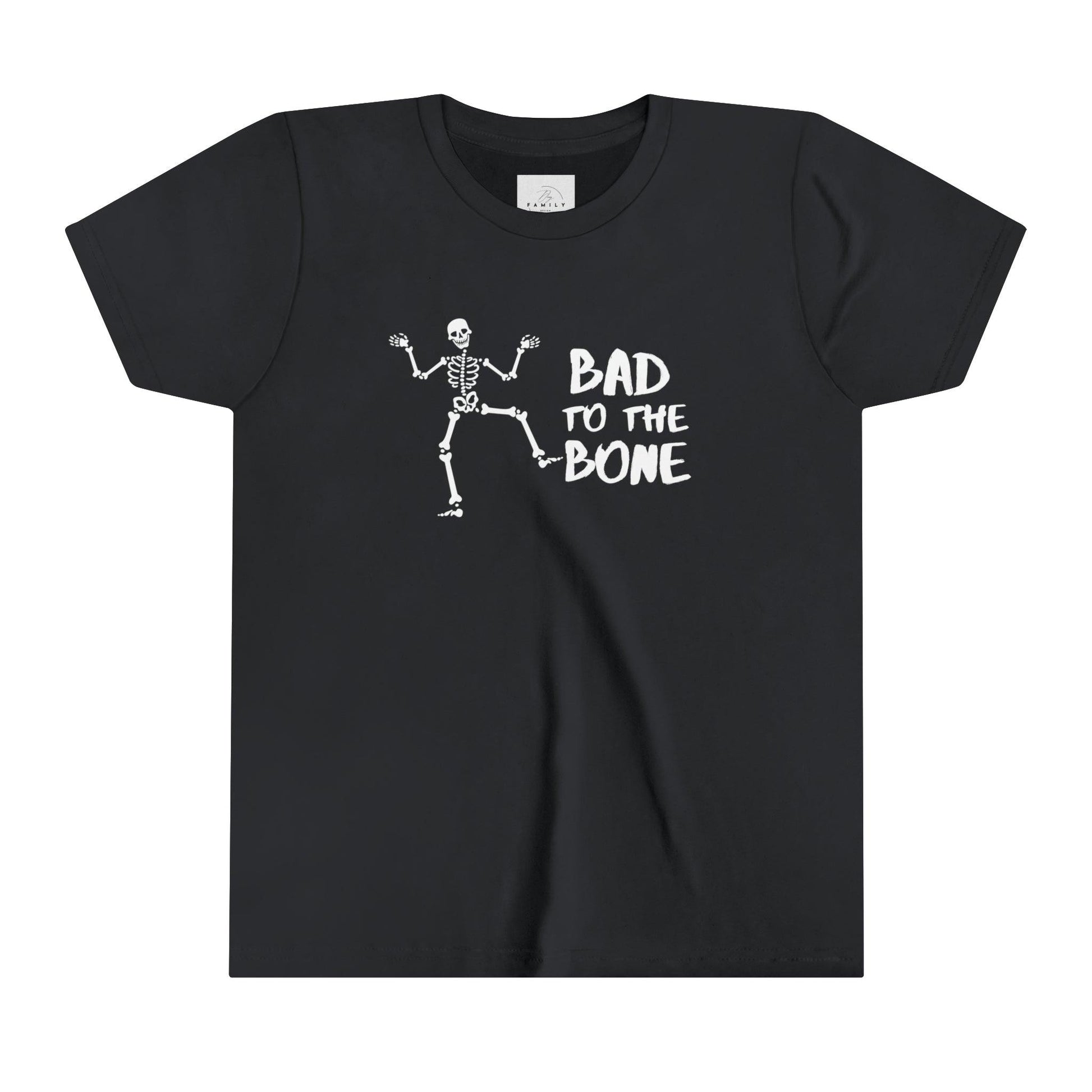 Bad to the Bone Youth Tee - Deeg Family Design