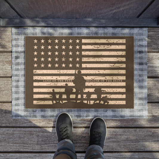 Veterans Day Doormat