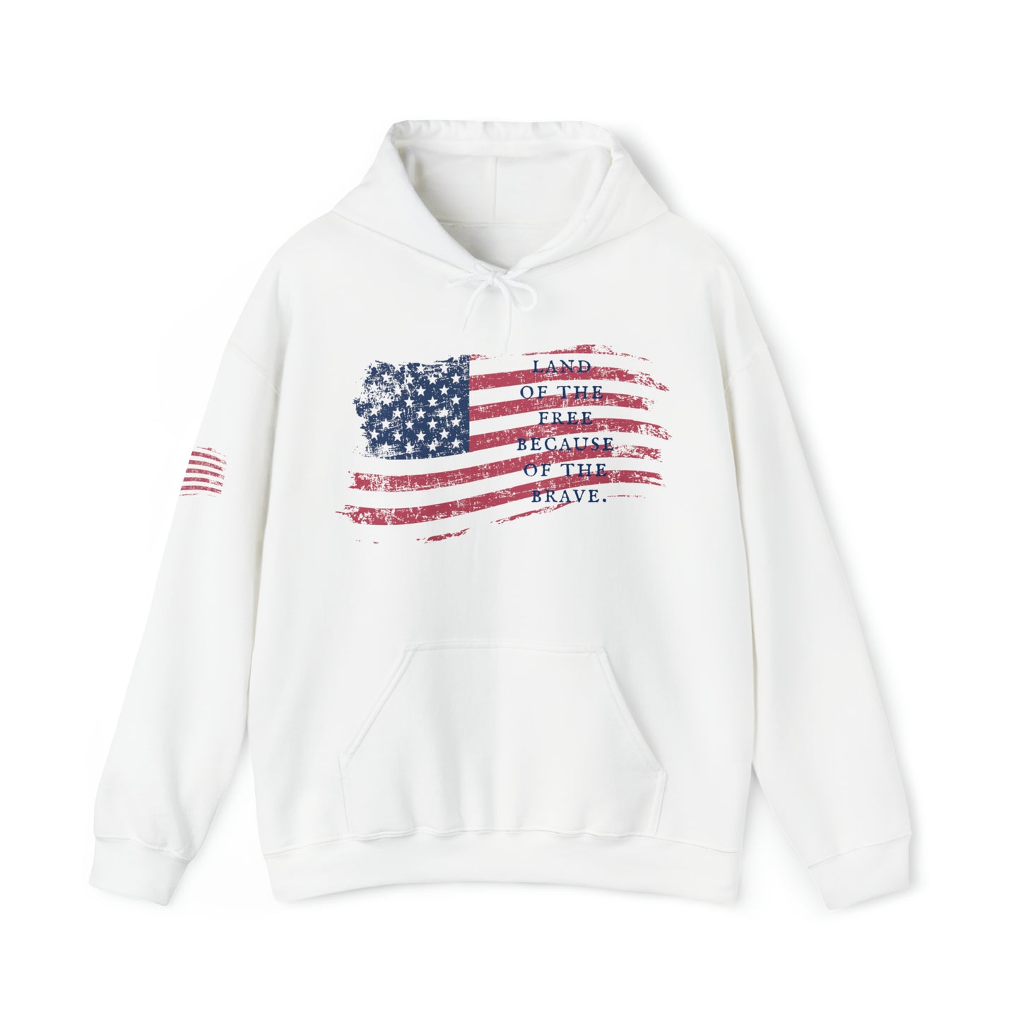 American Flag Adult Hoodie