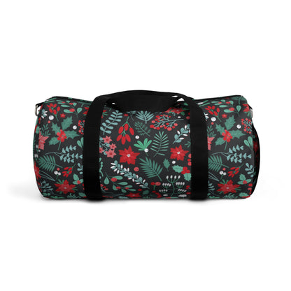 Winter Floral Duffel Bag