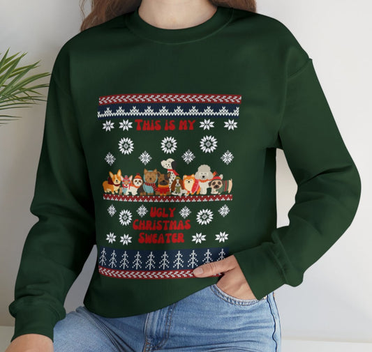 This Is My Ugly Sweater Adult Sweatshirt